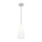 Z-Lite Farrell 1 Light Pendant, 7.25in. W x 13.75in. H, Brushed Nickel 3043P7-BN - alternate 8